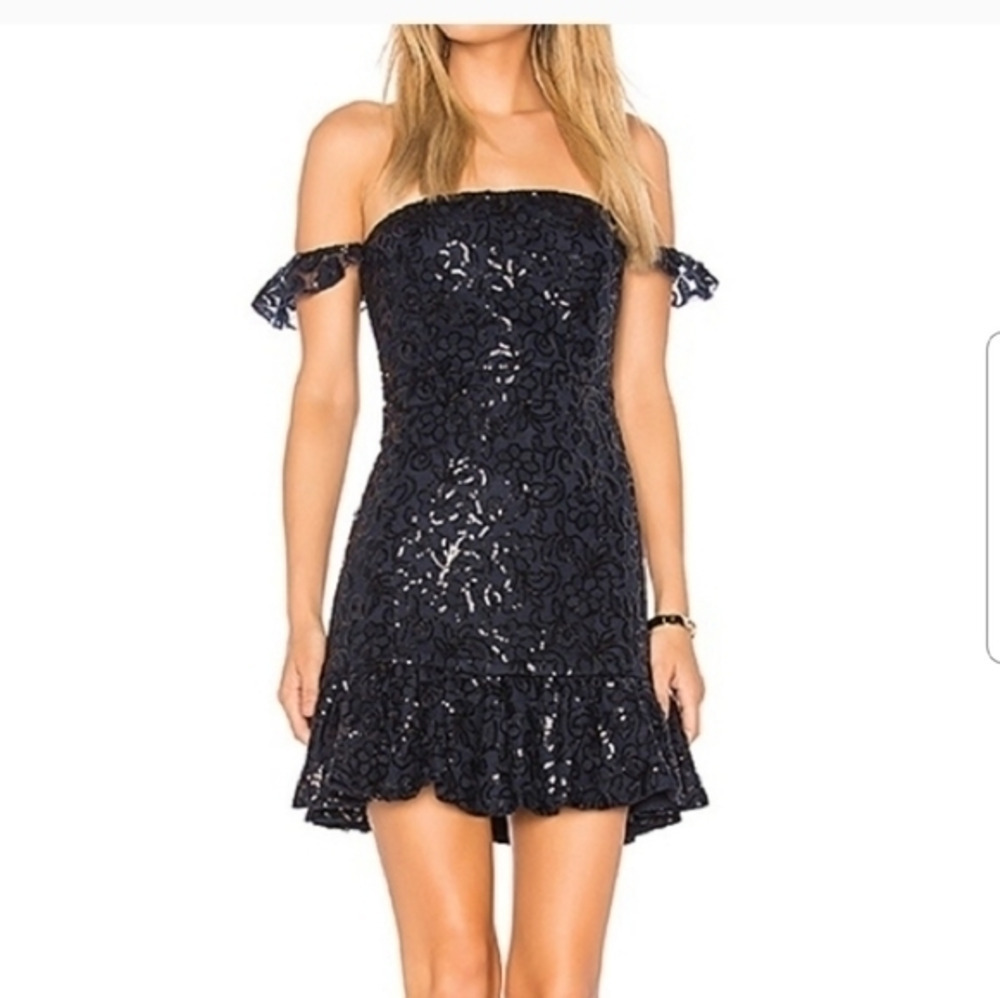 Revolve Endless Rose Sparkly Off Shoulder …